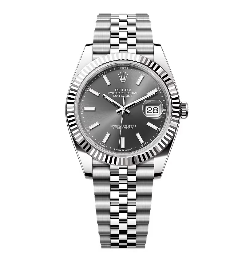 Rolex Datejust schiefergraues Zifferblatt 126334-0014 41 mm