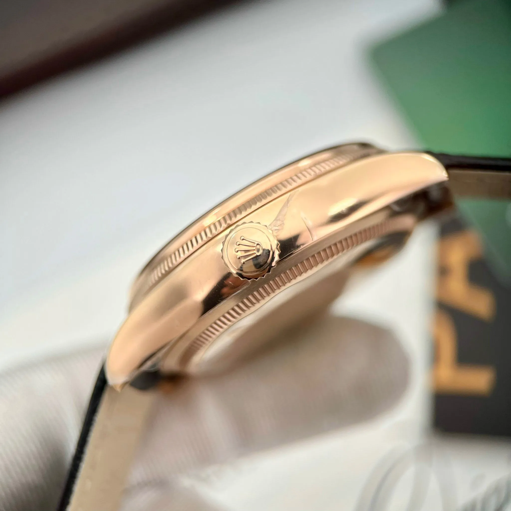 Rolex Cellini schwarzes Zifferblatt 50525 – Replik – Bild 4