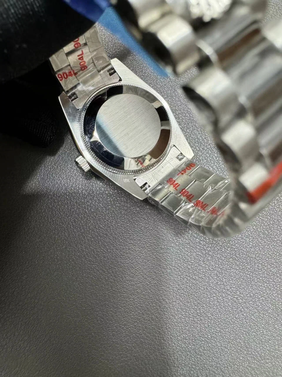 Datejust Rosa mit Diamanten besetzt Zifferblatt 278384RBR Designdetail