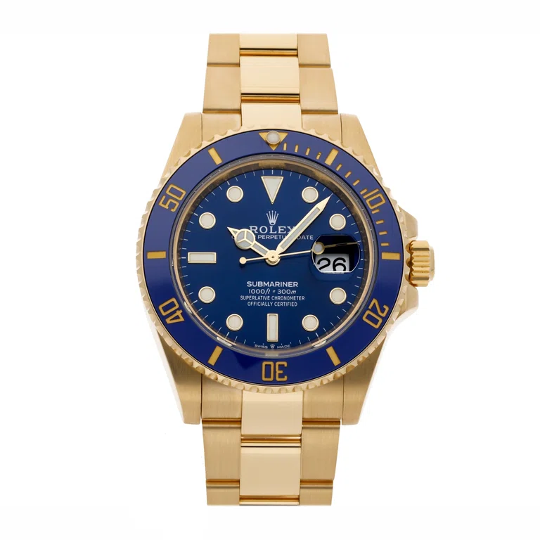 Superclone Submariner blaues Zifferblatt 126618LB