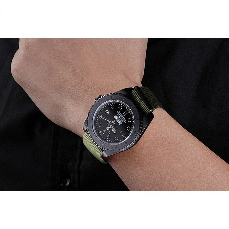 Submariner schwarzes Zifferblatt 621995 Optisches Detail