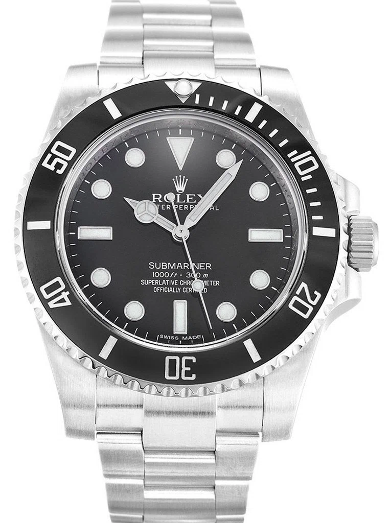 Submariner schwarzes Zifferblatt 114060