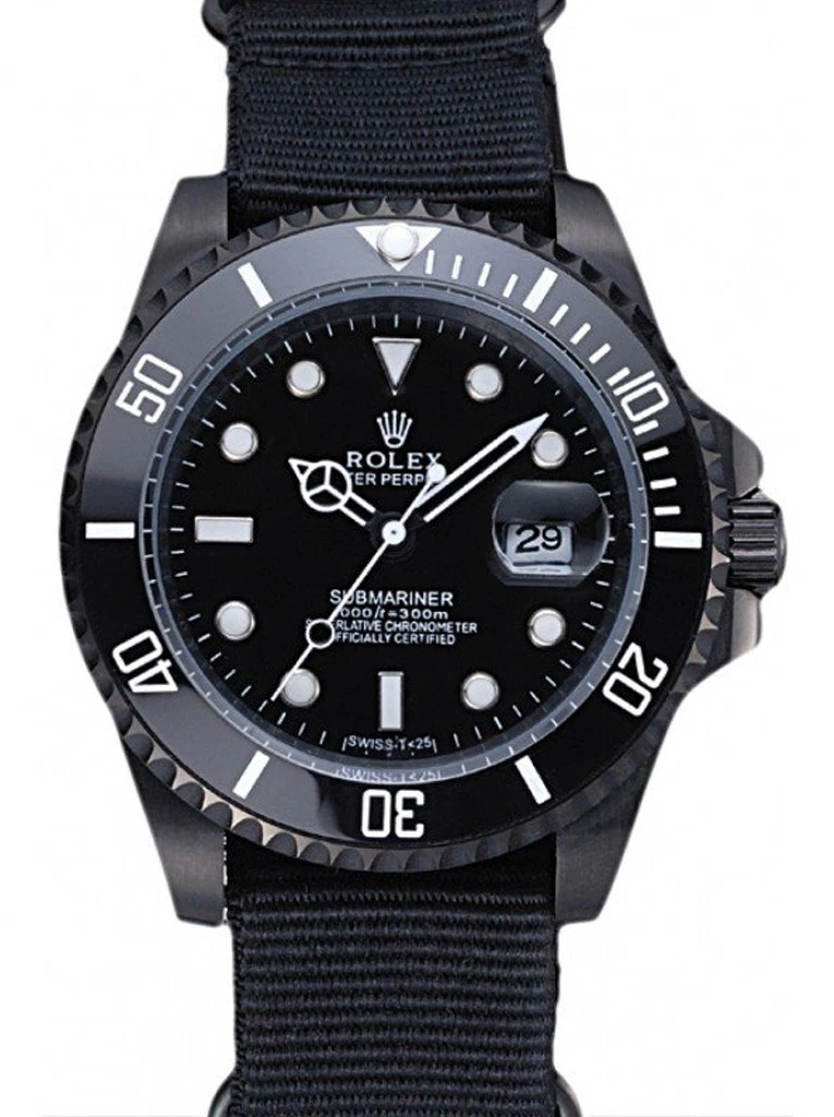 Submariner schwarzes Zifferblatt 622006
