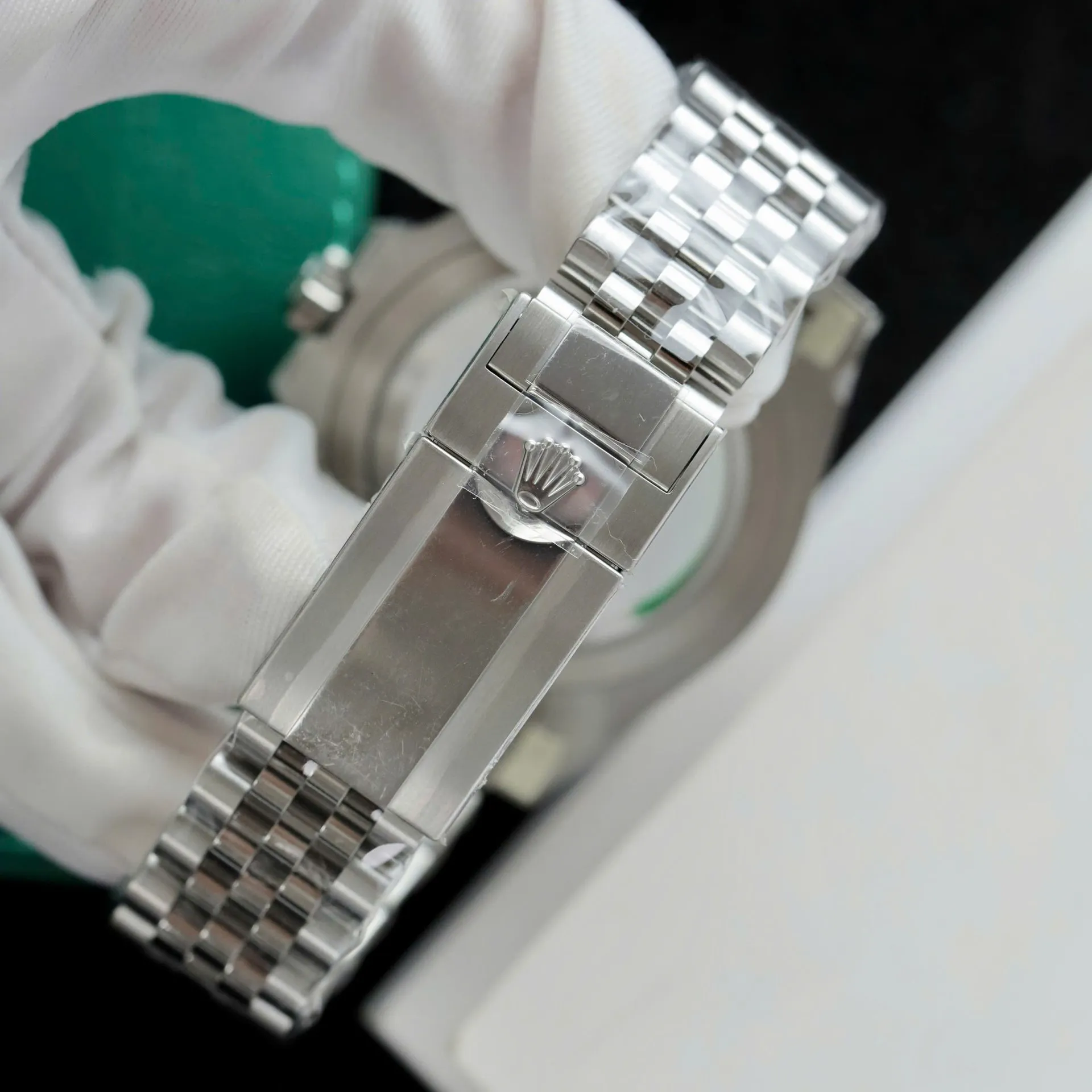 Superclone GMT-Master II 126729VTNR Jubilee “Absinthe” Optisches Detail