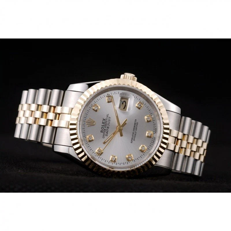 Superclone Datejust weißes Zifferblatt SRL10 Stilansicht