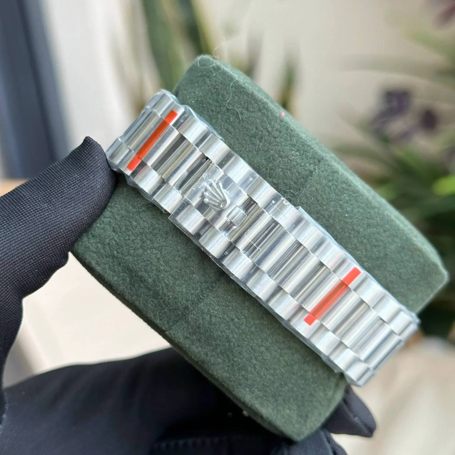 Day-Date Meteorit-Zifferblatt Geriffelt Lünette Presidential Armband