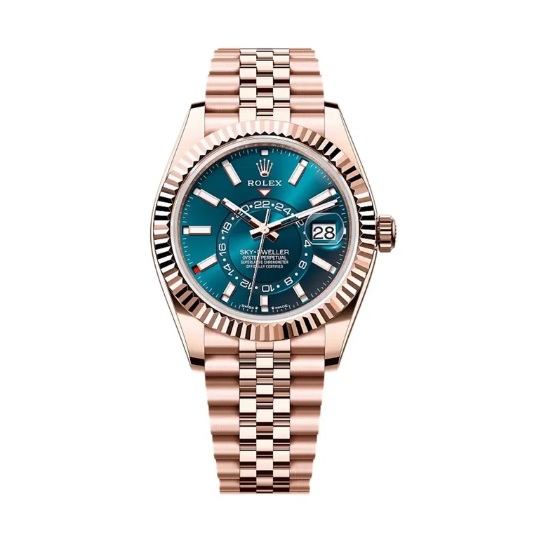 Superclone Sky-Dweller blaues Zifferblatt 336935 Jubilee