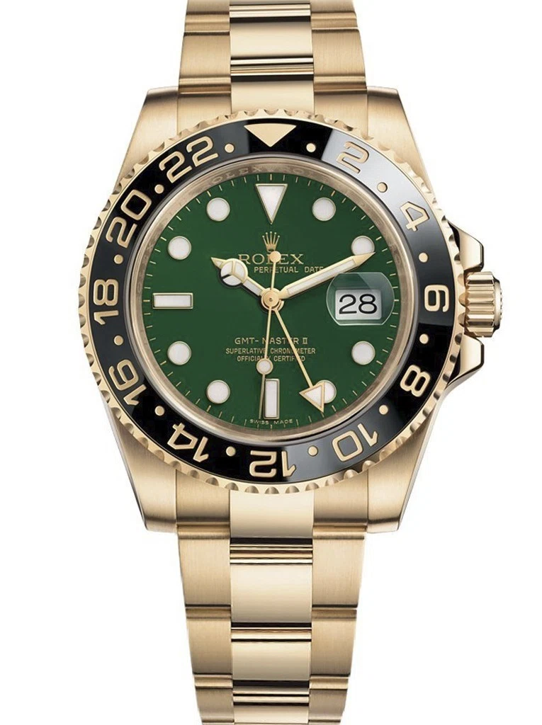 Superclone GMT-Master II grünes Zifferblatt 116718LN