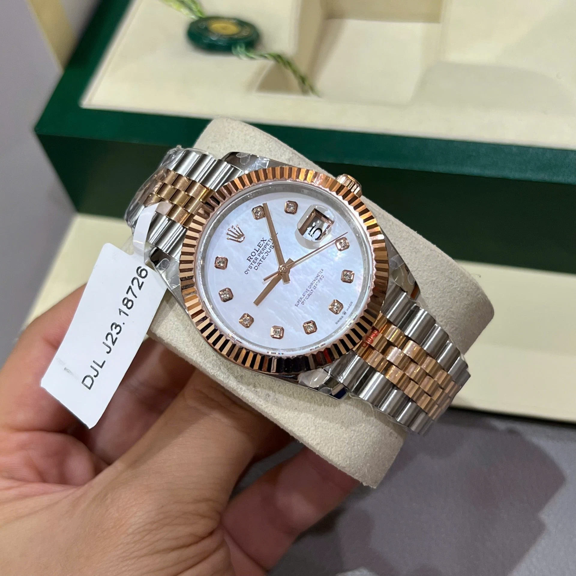Rolex Datejust Perlmutt-Zifferblatt 126231-0021 36 mm – Bild 5