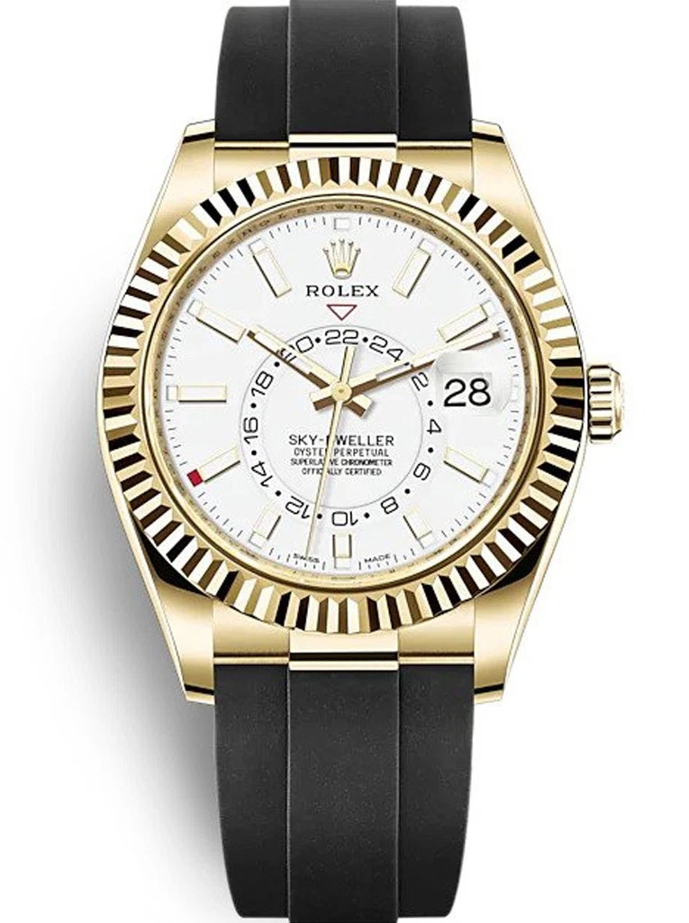 Superclone Sky-Dweller weißes Zifferblatt 326238