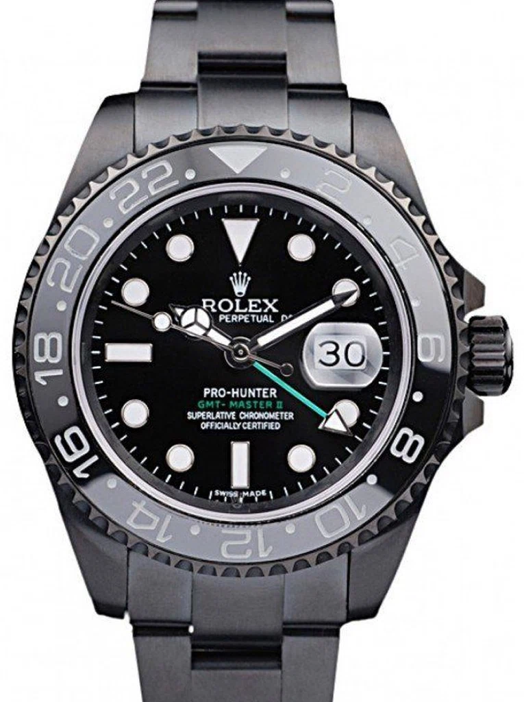 Superclone GMT-Master II schwarzes Zifferblatt REP016828