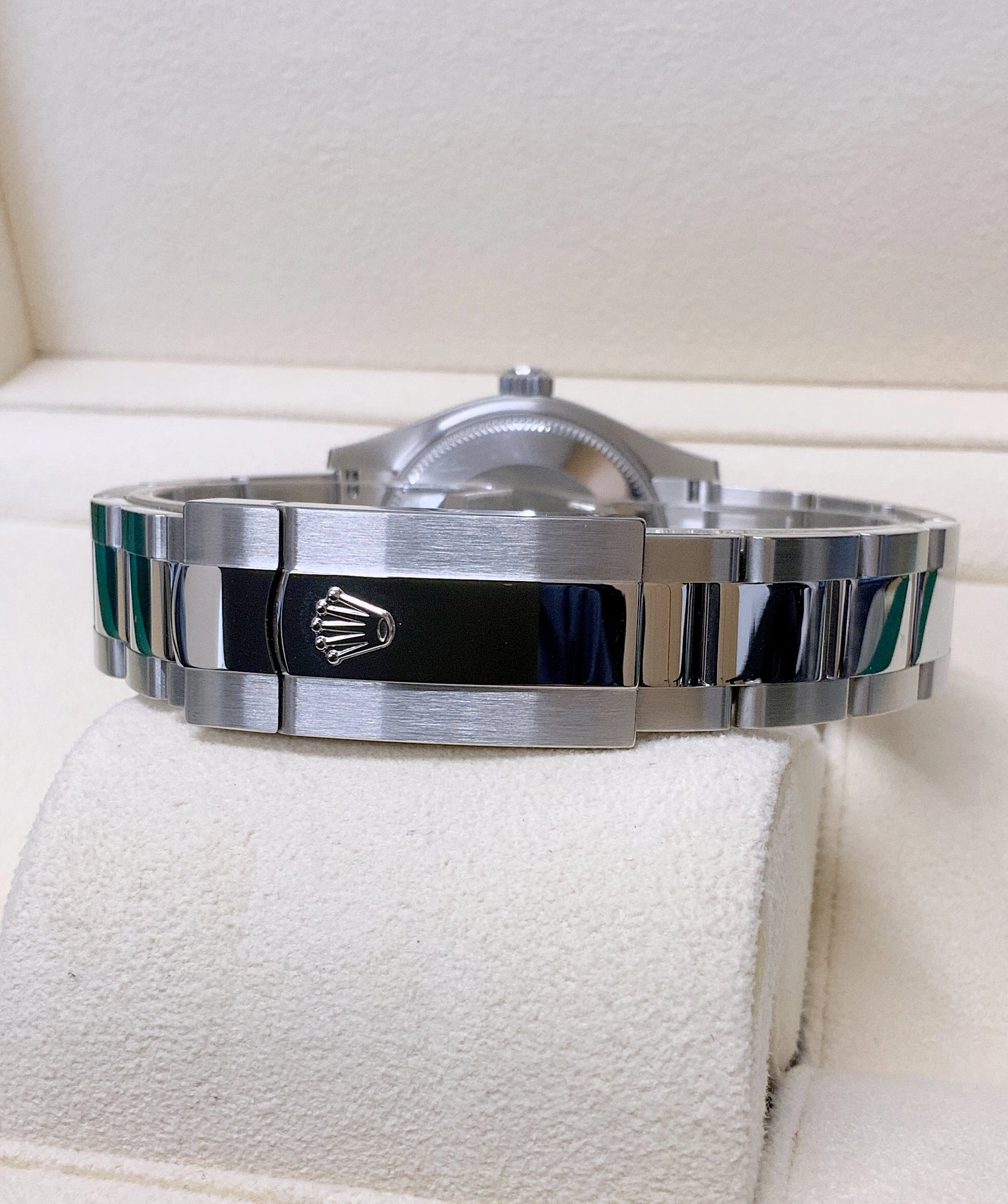 Superclone Datejust silberfarbenes Zifferblatt 278240 Designdetail