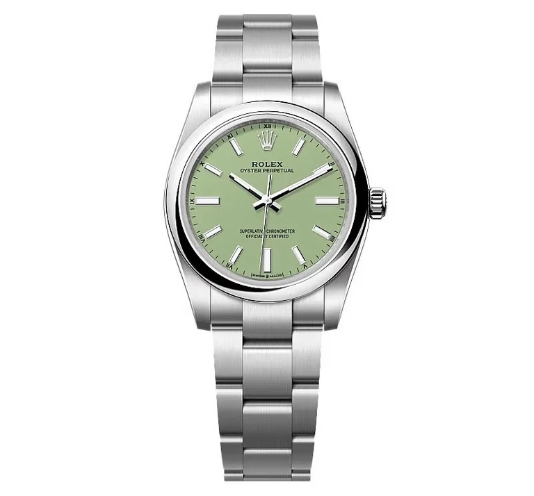 Superclone Oyster Perpetual 277200 pistaziengrünes Zifferblatt