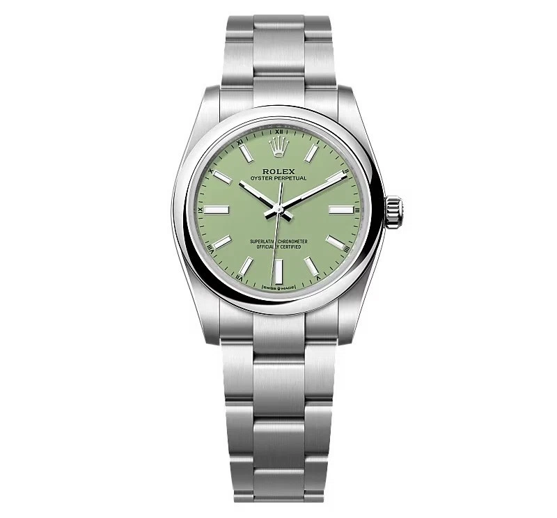Superclone Oyster Perpetual 277200 pistaziengrünes Zifferblatt