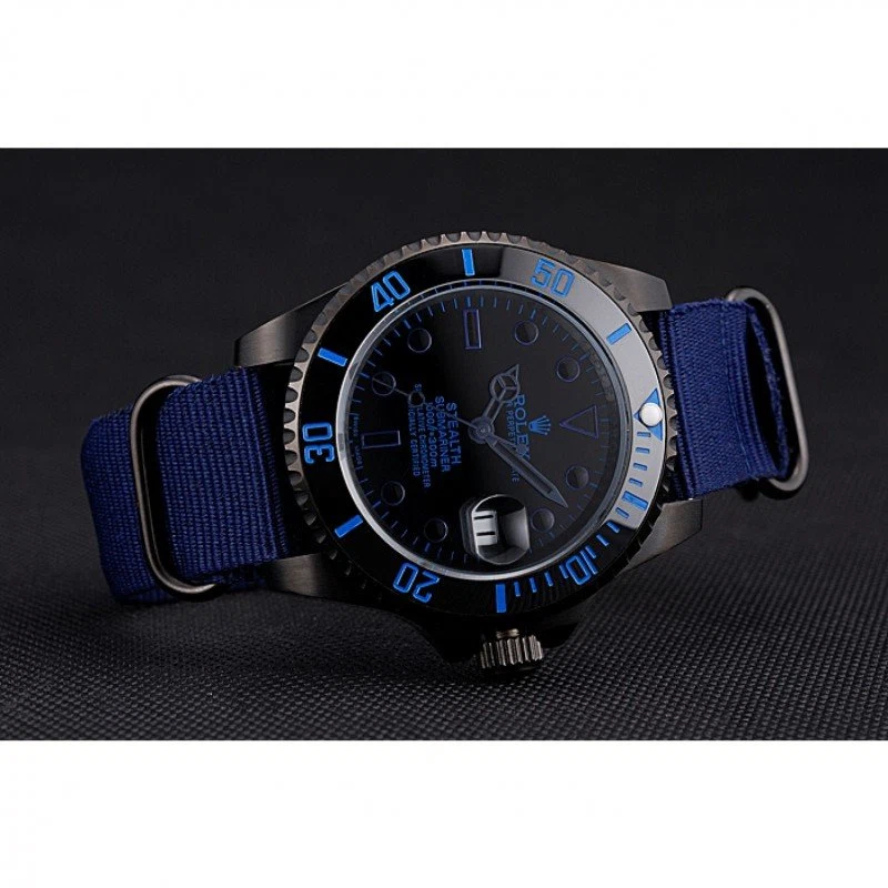 Submariner schwarzes Zifferblatt 622008 Nahaufnahme