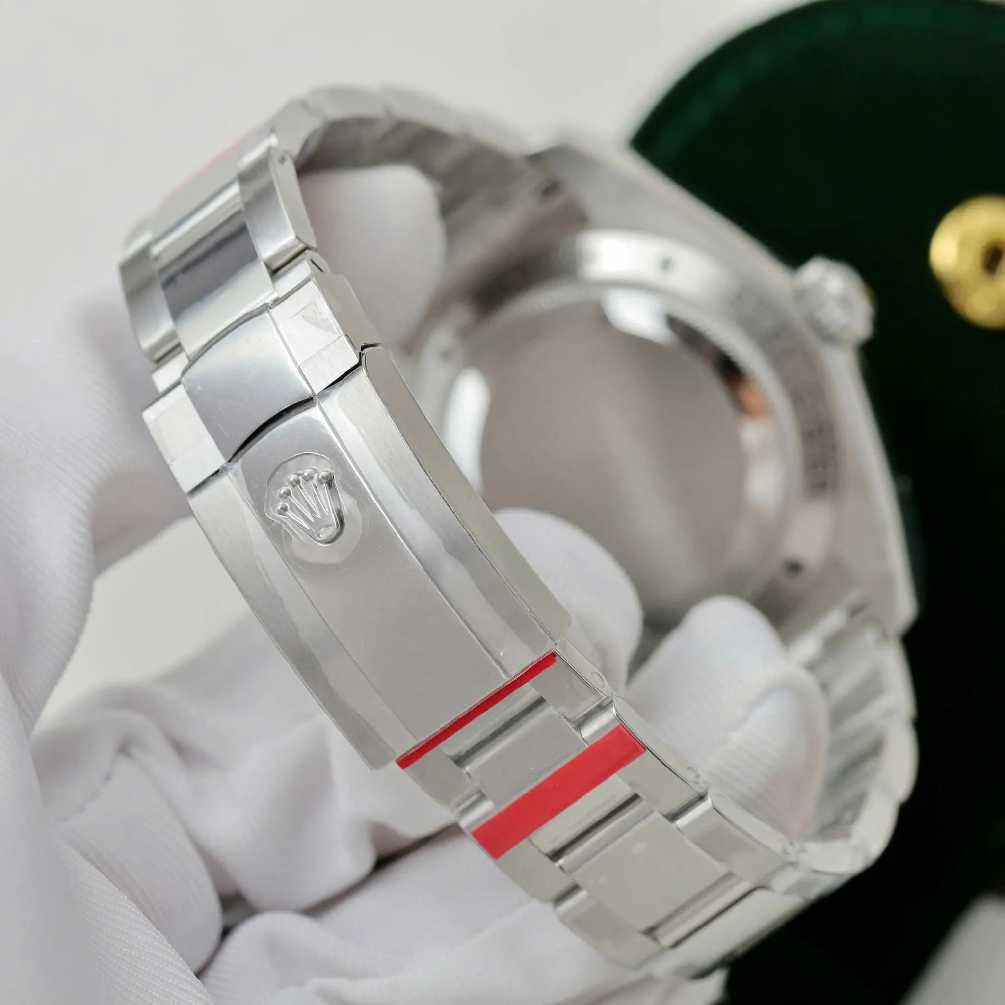 Milgauss blaues Zifferblatt Oyster Armband