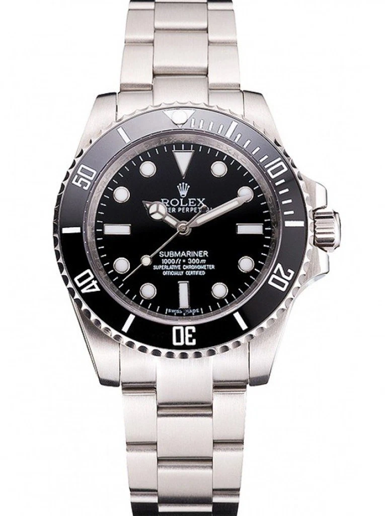 Superclone Submariner schwarzes Zifferblatt 114060