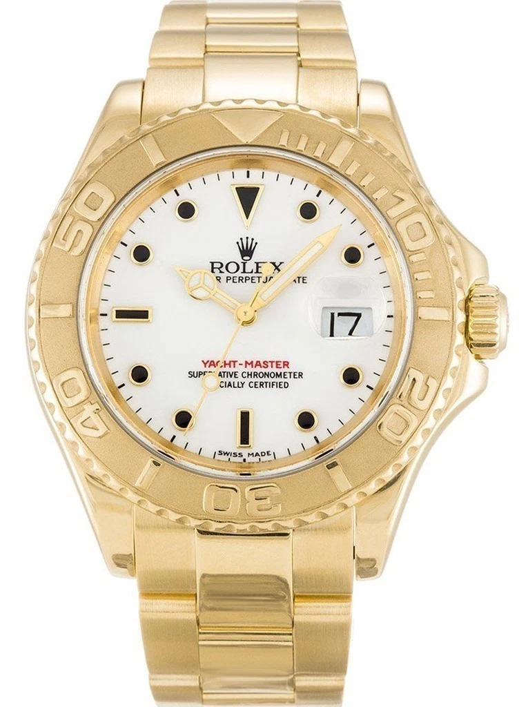 Yacht-Master weißes Zifferblatt 16628