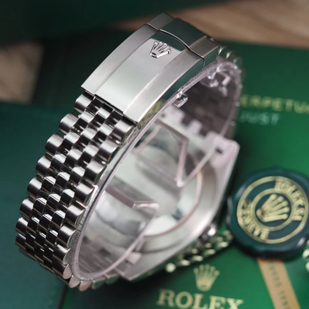 Datejust blaues Zifferblatt 126334 Jubilee Detailansicht
