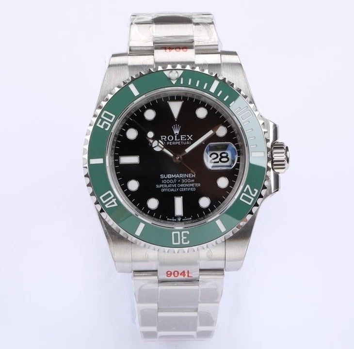 Superclone Submariner schwarzes Zifferblatt 126610LV "Starbucks"