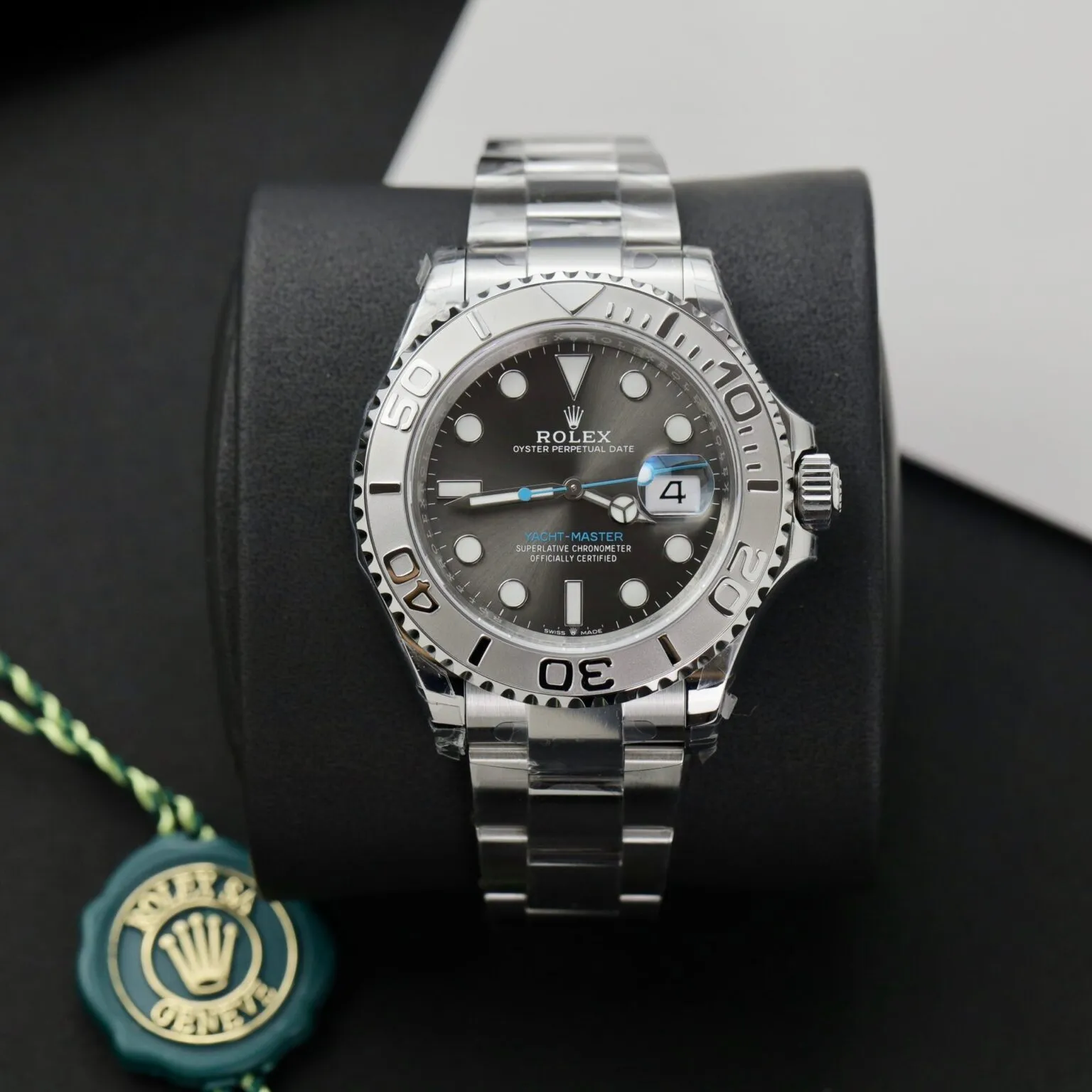 Rolex Yacht-Master rhodiumfarbenes Zifferblatt 126622 – Replik – Bild 2