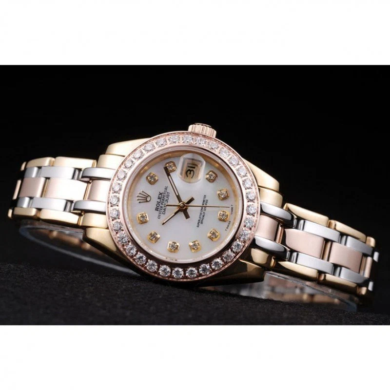 Datejust weißes Zifferblatt RL42 Detailansicht