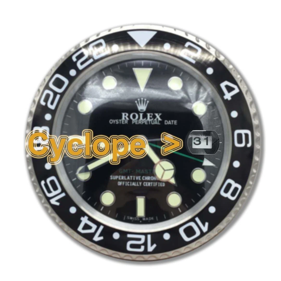 Wanduhr – GMT MASTER II Profilansicht