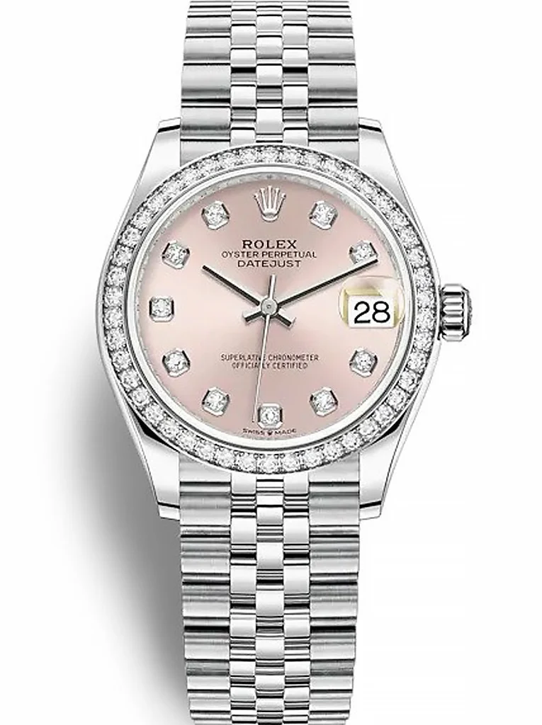 Datejust rosafarbenes Zifferblatt 278384RBR