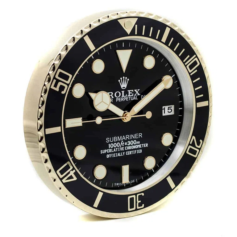 Wanduhr – SUBMARINER Gold