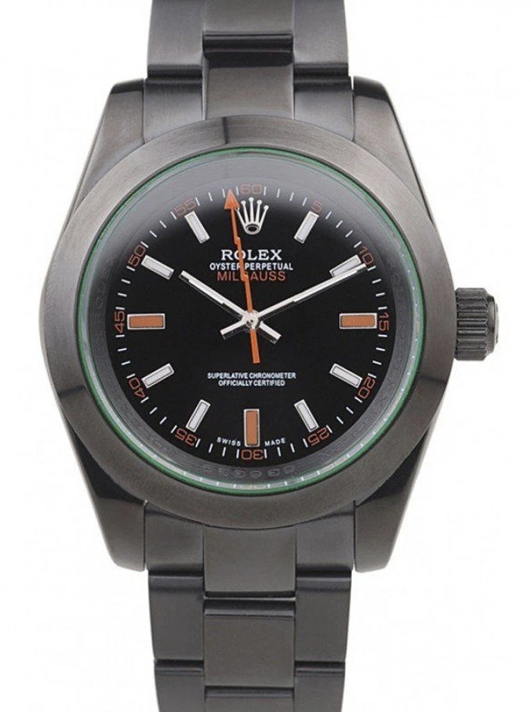 Milgauss schwarzes Zifferblatt PRL05090290