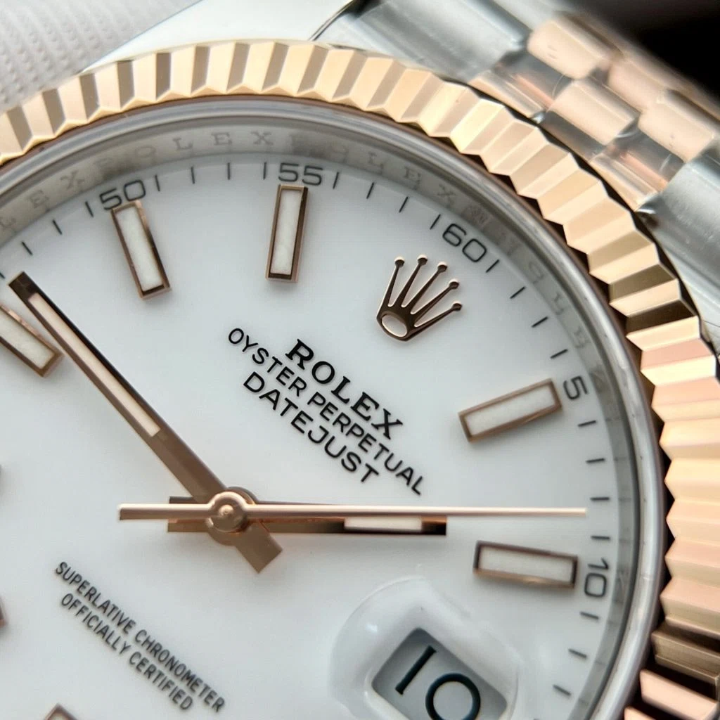 Rolex Datejust weißes Zifferblatt 126231-0017 36 mm – Bild 5