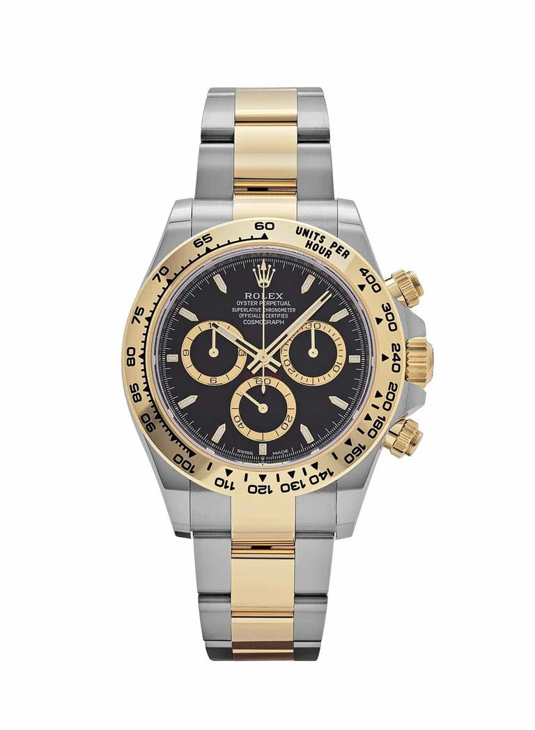 Superclone Daytona schwarzes Zifferblatt 126503