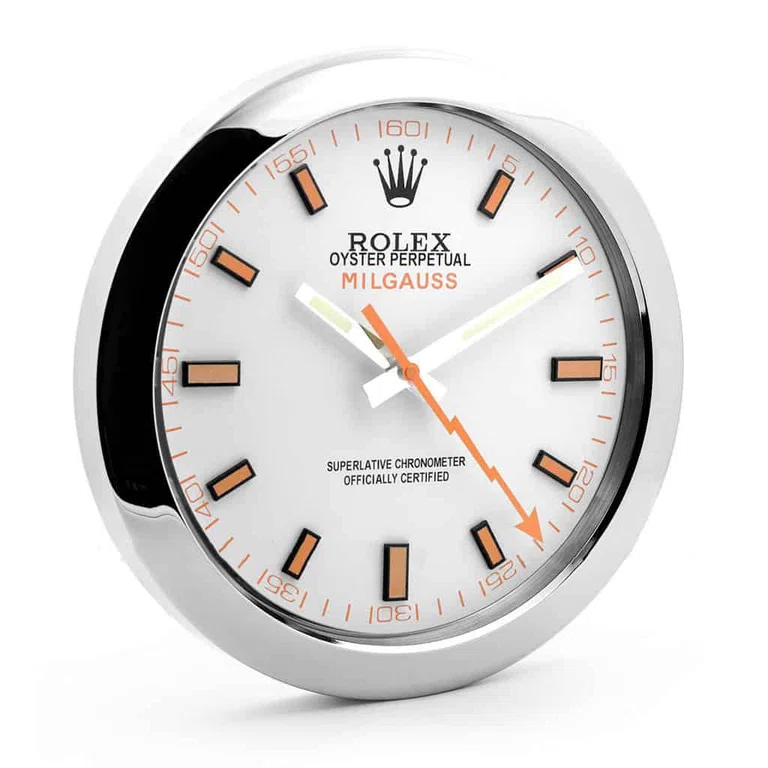 Wanduhr – MILGAUSS Weiß