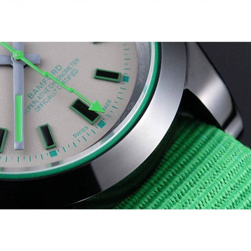 Milgauss grünes Zifferblatt 622004 Profilansicht