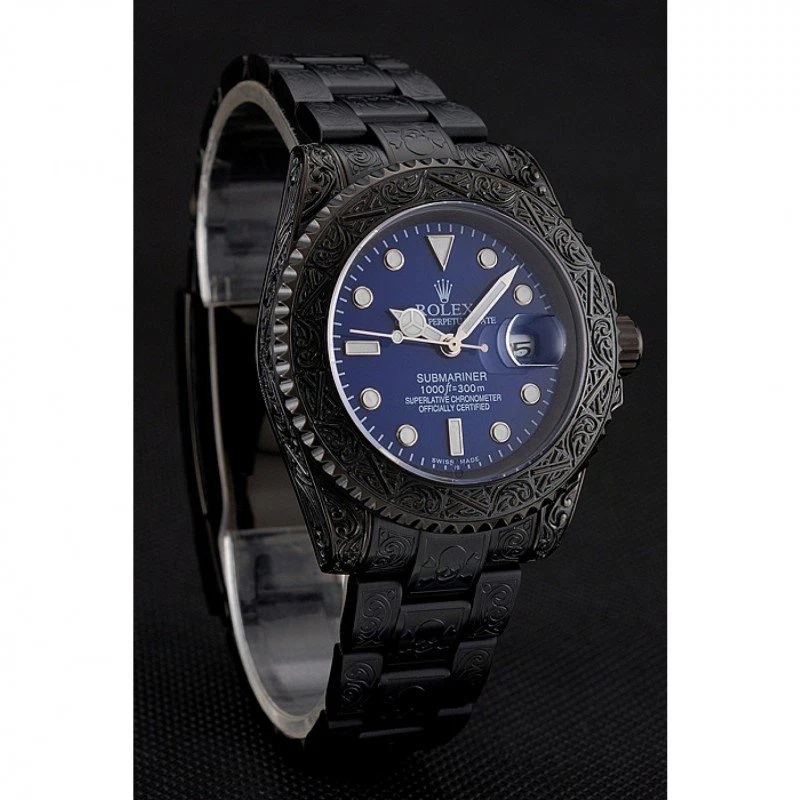 Superclone Submariner blaues Zifferblatt 1454084 Schrägansicht