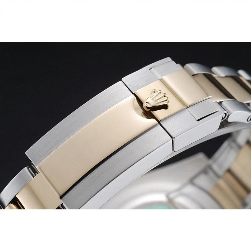 Submariner goldfarbenes Zifferblatt rl55 Stilansicht