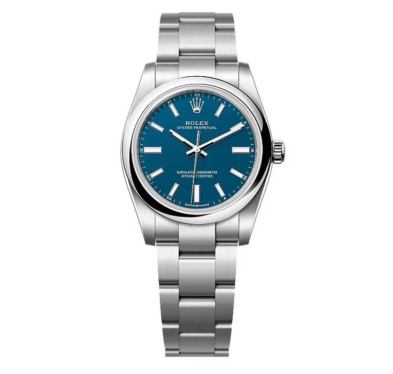 Superclone Oyster Perpetual 277200 mittelblaues Zifferblatt