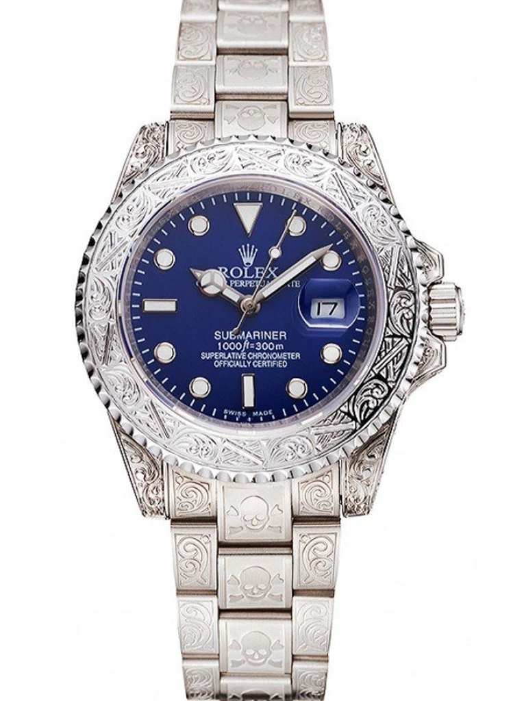 Superclone Submariner blaues Zifferblatt 1454094