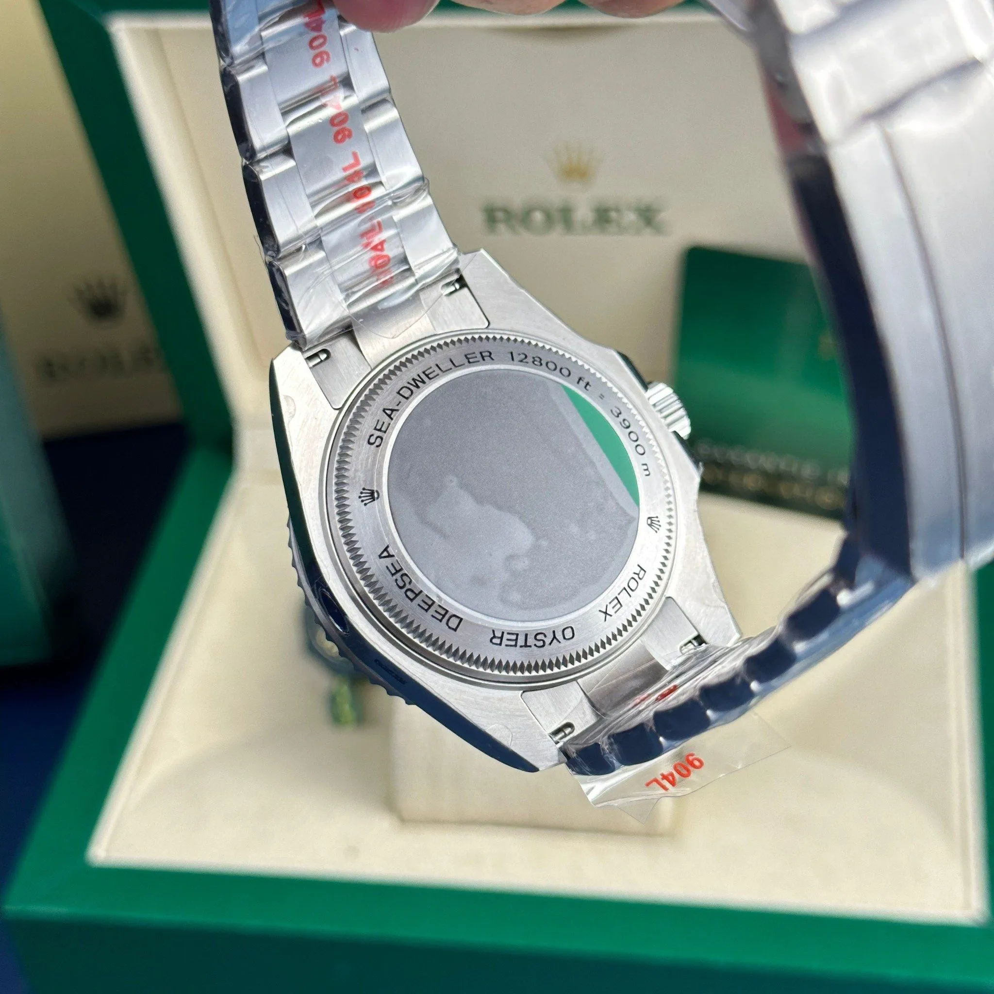 Deepsea James Cameron Zifferblatt Schwarz Lünette Oyster Armband