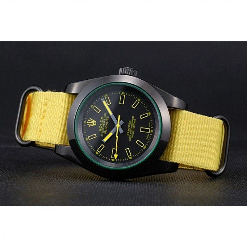 Milgauss schwarzes Zifferblatt 621999 Designdetail