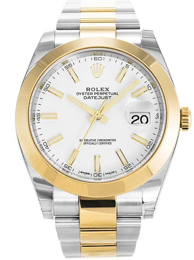 Datejust II weißes Zifferblatt 126303