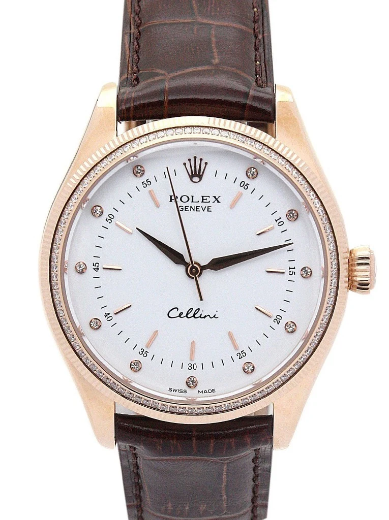 Cellini weißes Zifferblatt 5310 Roségold