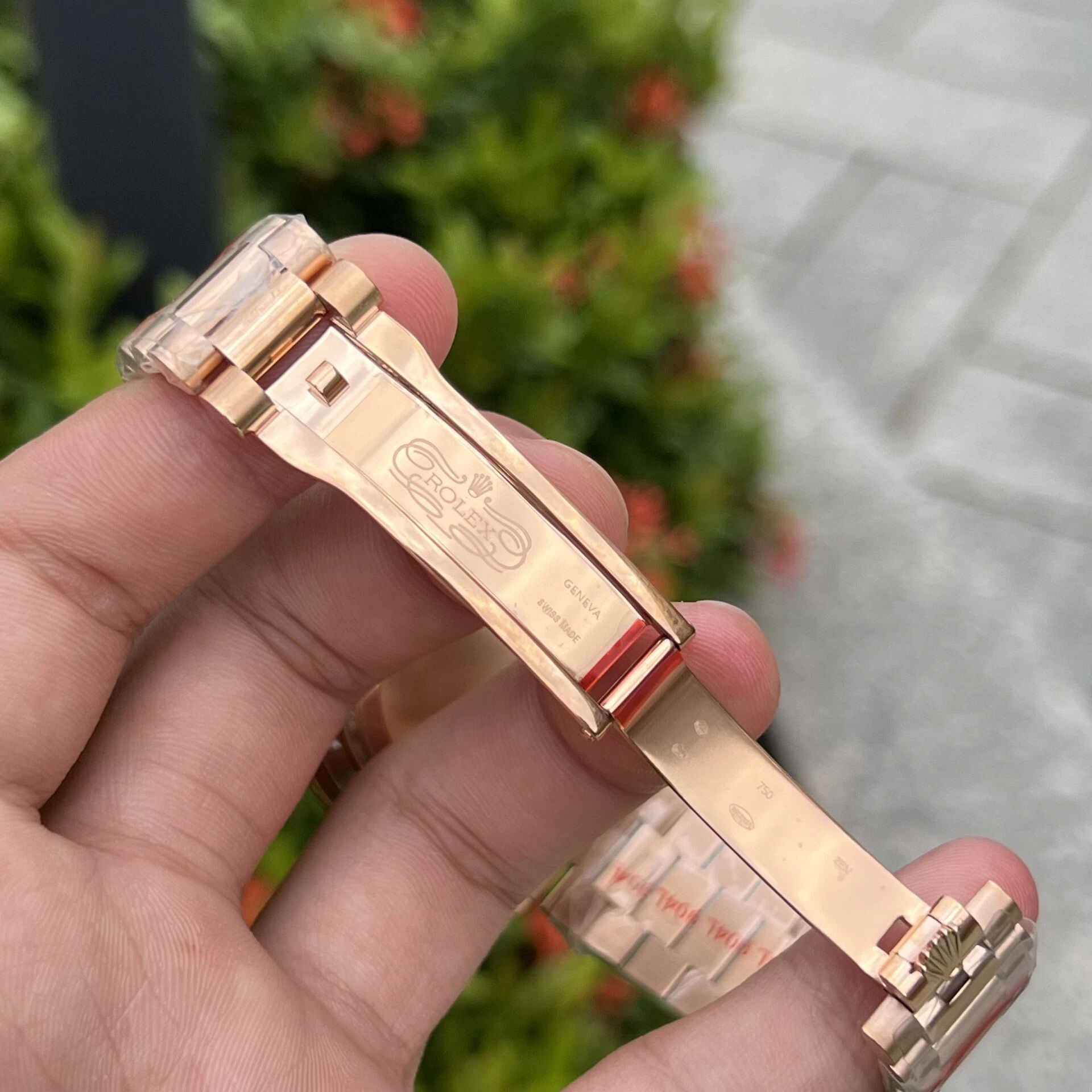 Rolex Day-Date weißes Zifferblatt 128235-0070 36 mm – Superclone – Bild 7