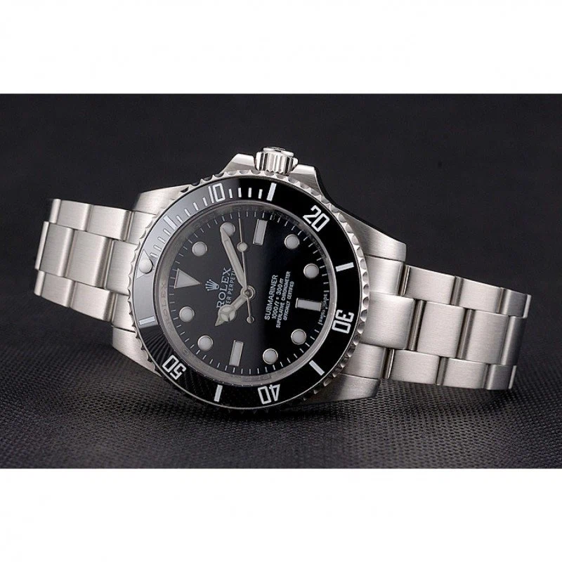 Superclone Submariner schwarzes Zifferblatt 114060 Designdetail