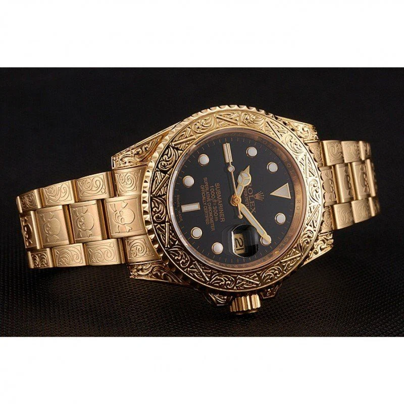 Submariner schwarzes Zifferblatt 1454071 Designdetail