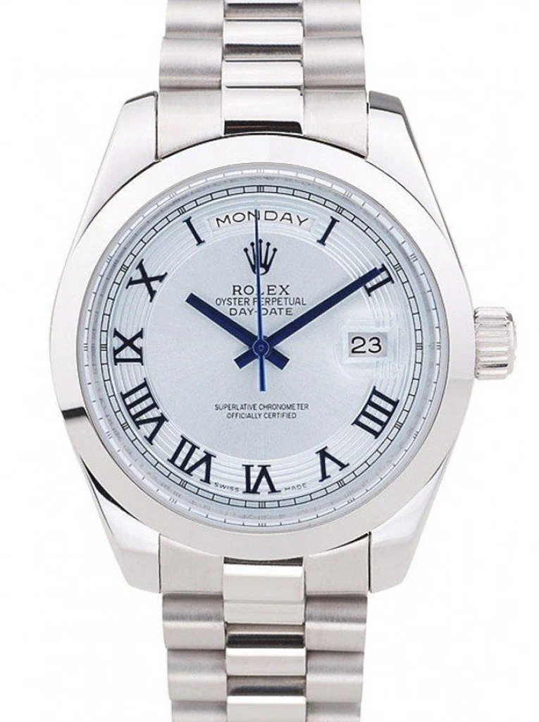 Day-Date weißes Zifferblatt RL197