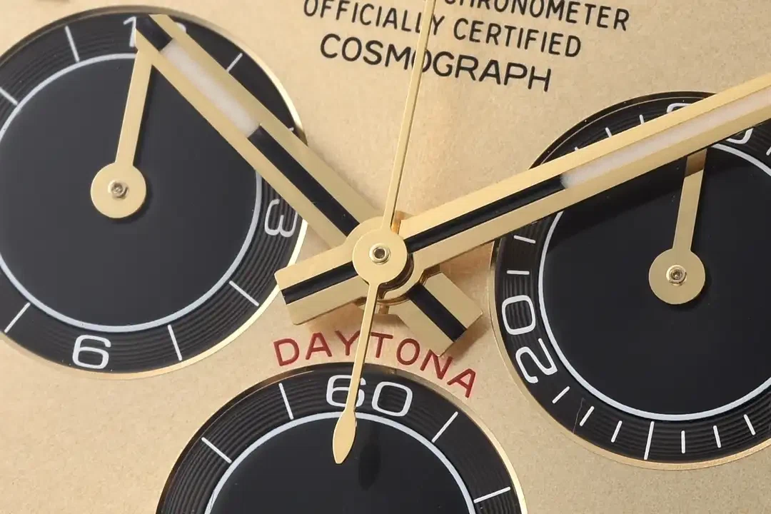 Superclone Daytona goldfarbenes Zifferblatt 126518LN "Pikachu" Alternate Angle