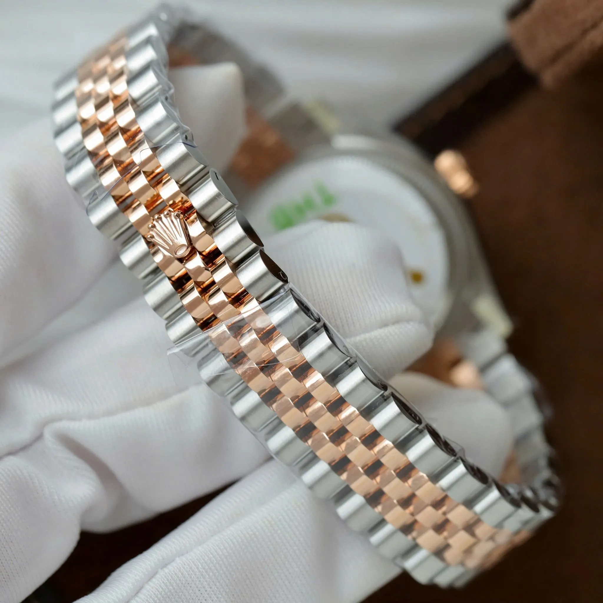 Datejust schiefergraues Zifferblatt Geriffelt Lünette Jubilee Armband