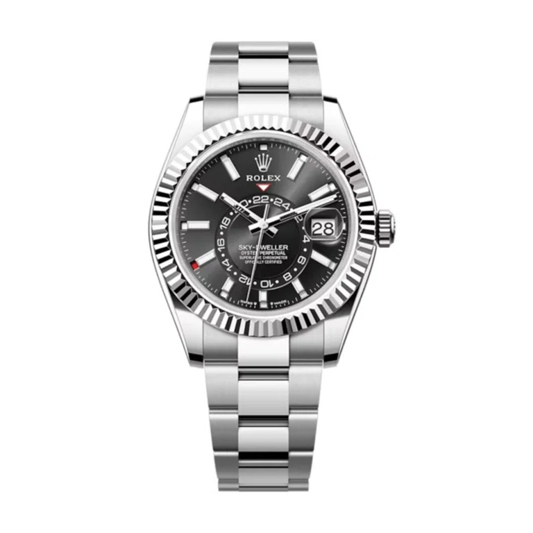 Superclone Sky-Dweller intensivschwarzes Zifferblatt 336934 Oyster