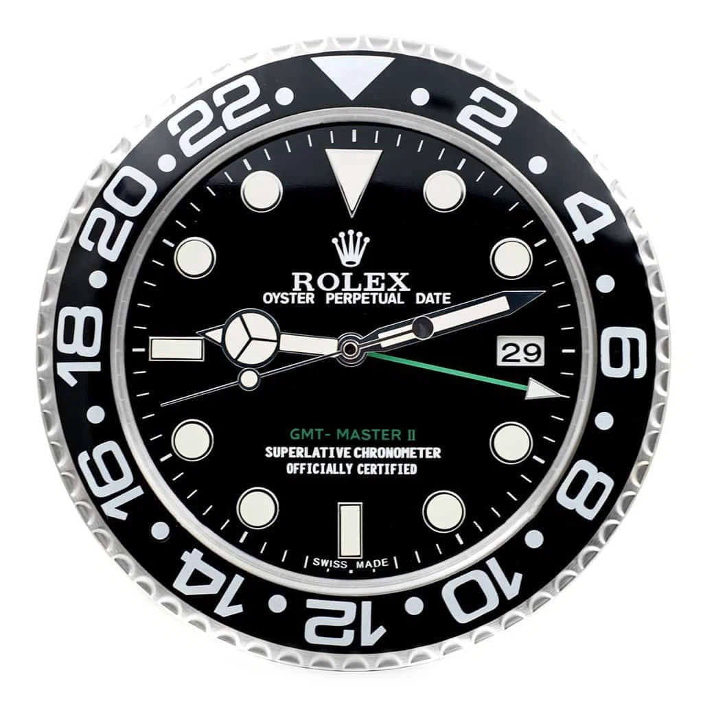 Wanduhr – GMT MASTER II Perspektivansicht